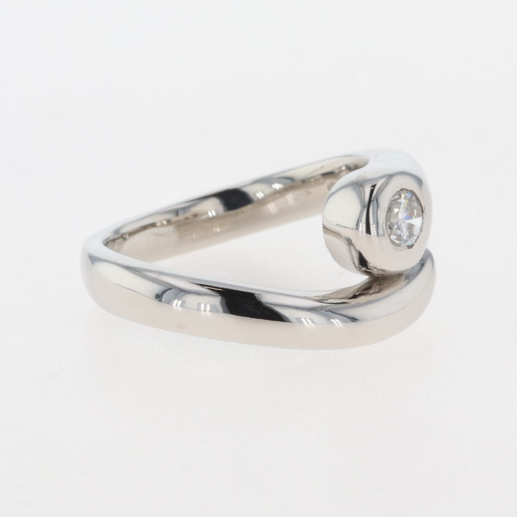 ダイヤモンド デザインリング プラチナ 指輪 リング 14号 Pt900 ダイヤモンド レディース 【中古】 
 ラッピング可