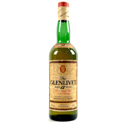 グレンリベット GLENLIVET 12年 旧ボトル 750ml スコッチウイスキー シングルモルト 【古酒】
