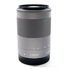 キヤノン Canon EF-M 55-200mm F4.5-6.3 IS STM シルバー 一眼カメラ用レンズ（オートフォーカス） 【中古】