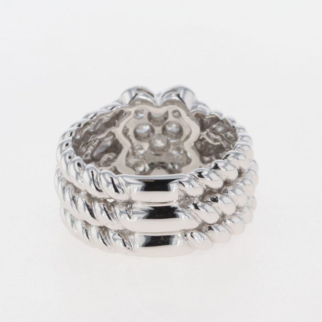 メレダイヤ デザインリング 指輪 リング 10.5号 750 ダイヤモンド レディース 【中古】 
 ラッピング可