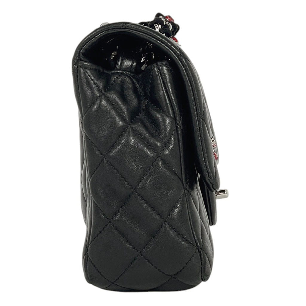 シャネル マトラッセ フラップ チェーン ショルダー バッグ ココマーク 美品 CHANEL シャネル マトラッセ ココマーク ターンロック W