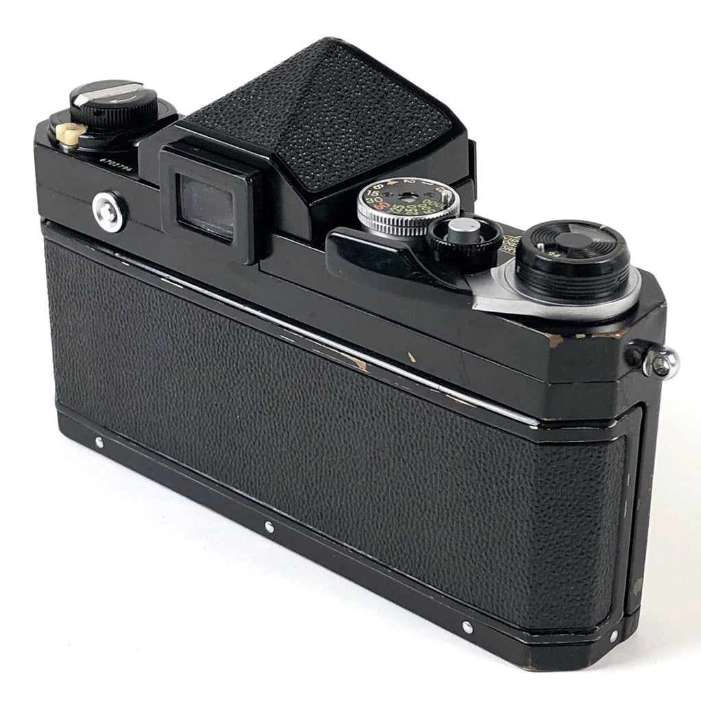 ニコン Nikon F アイレベル ブラック ボディ フィルム マニュアルフォーカス 一眼レフカメラ 【中古】cambb