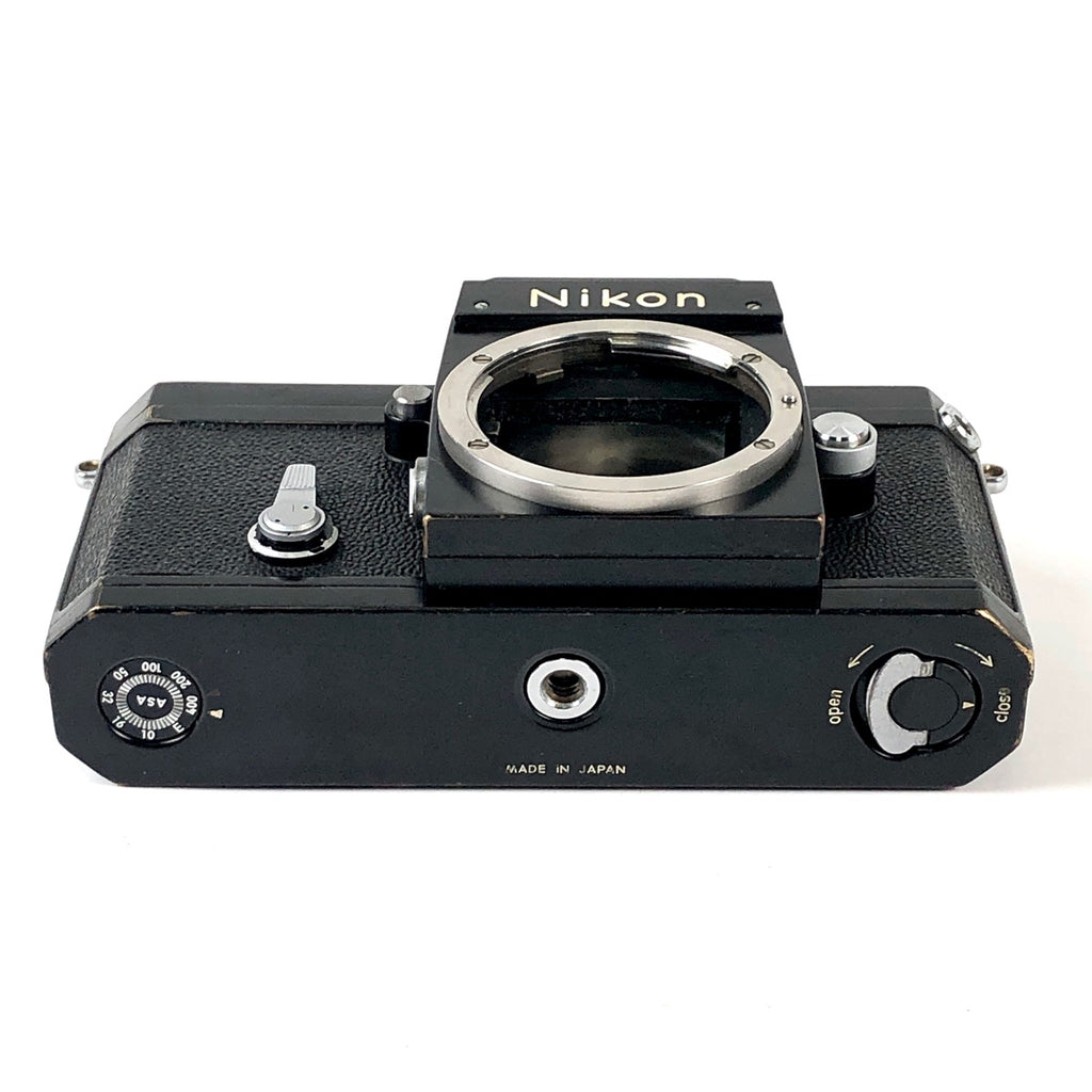 ニコン Nikon F アイレベル ブラック ボディ フィルム マニュアルフォーカス 一眼レフカメラ 【中古】cambb