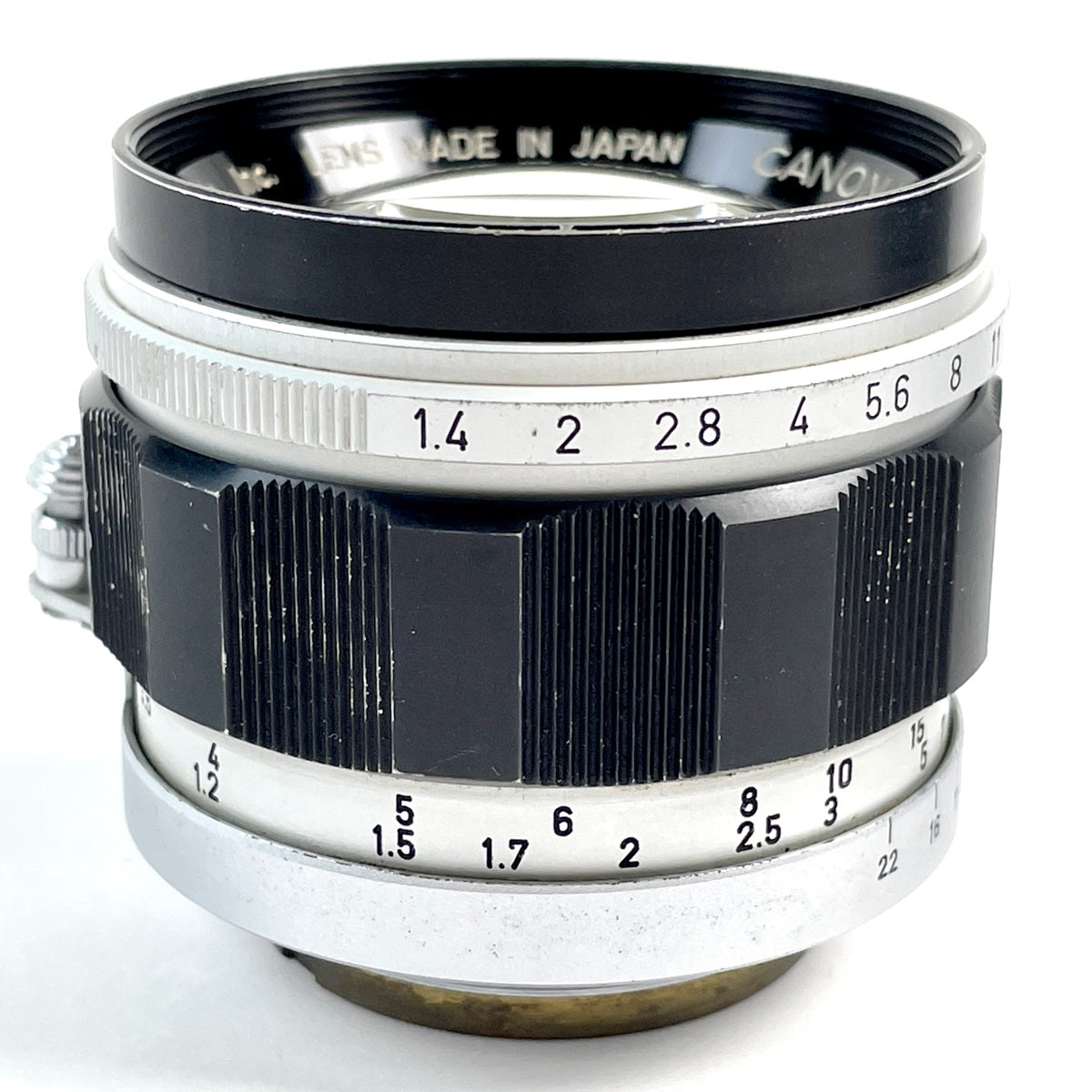Canon カメラ 50mm F1.8 レンジファインダー レンズ Canon 50mm F1.8 L39マウント Canon Lens 銀鏡胴タイプ整備記録