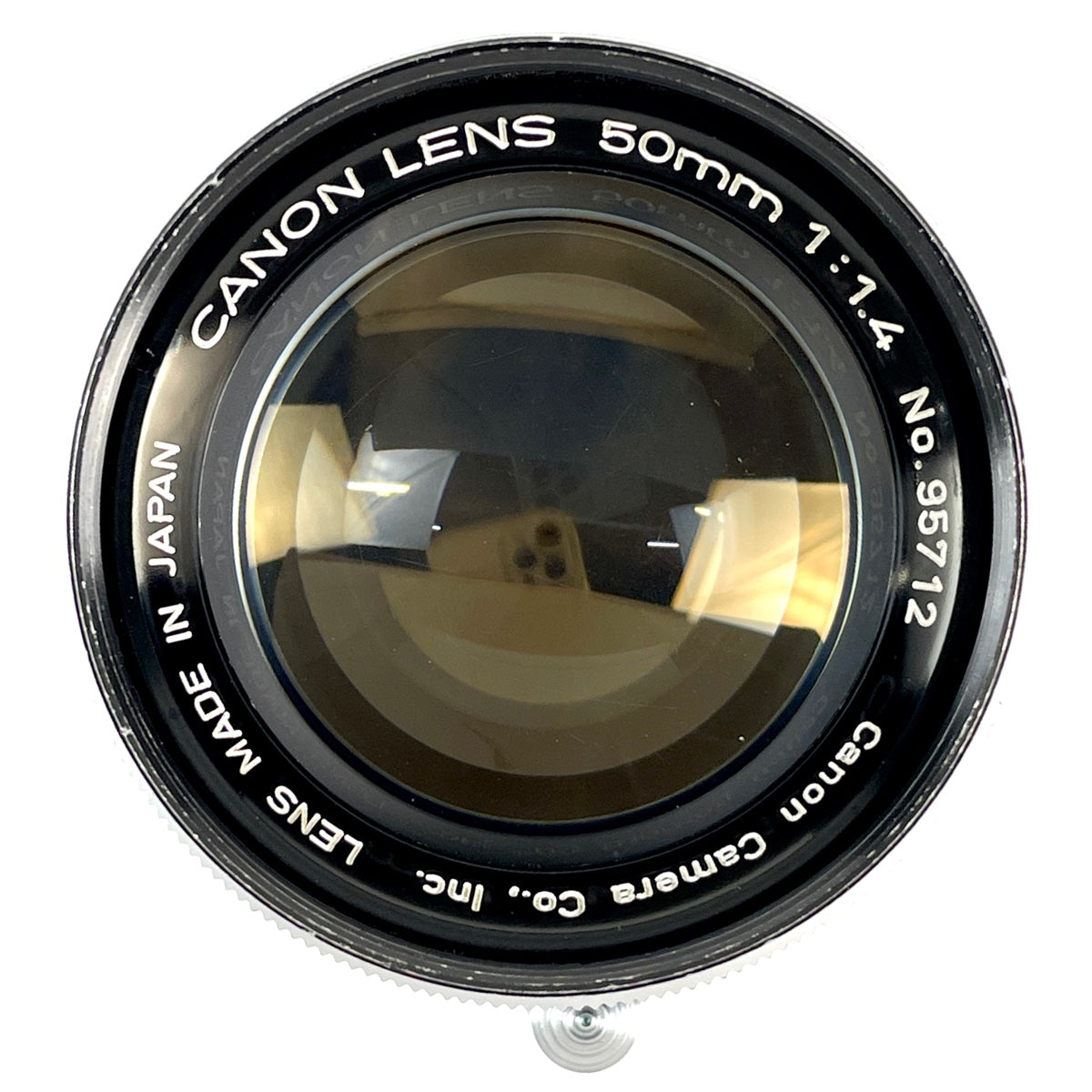 Canon カメラ 50mm F1.8 レンジファインダー レンズ Canon 50mm F1.8 L39マウント Canon Lens 銀鏡胴タイプ整備記録