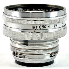 【在庫一掃】 ニコン Nikon NIKKOR-S.C 50mm F1.4 5cm シルバー Sマウント レンジファインダーカメラ用レンズ 【中古】cambb