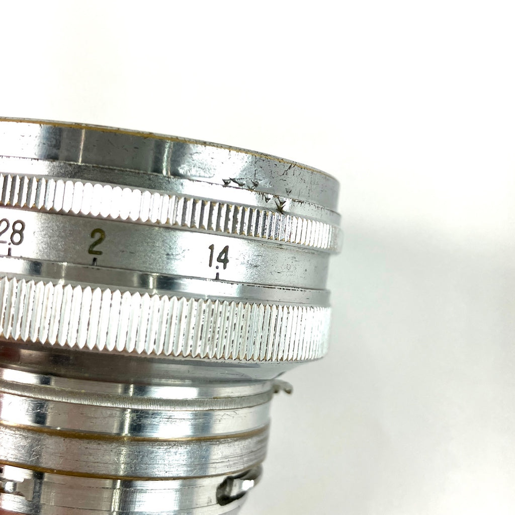 【在庫一掃】 ニコン Nikon NIKKOR-S.C 50mm F1.4 5cm シルバー Sマウント レンジファインダーカメラ用レンズ 【中古】cambb