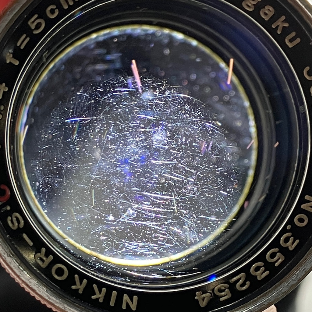 【在庫一掃】 ニコン Nikon NIKKOR-S.C 50mm F1.4 5cm シルバー Sマウント レンジファインダーカメラ用レンズ 【中古】cambb
