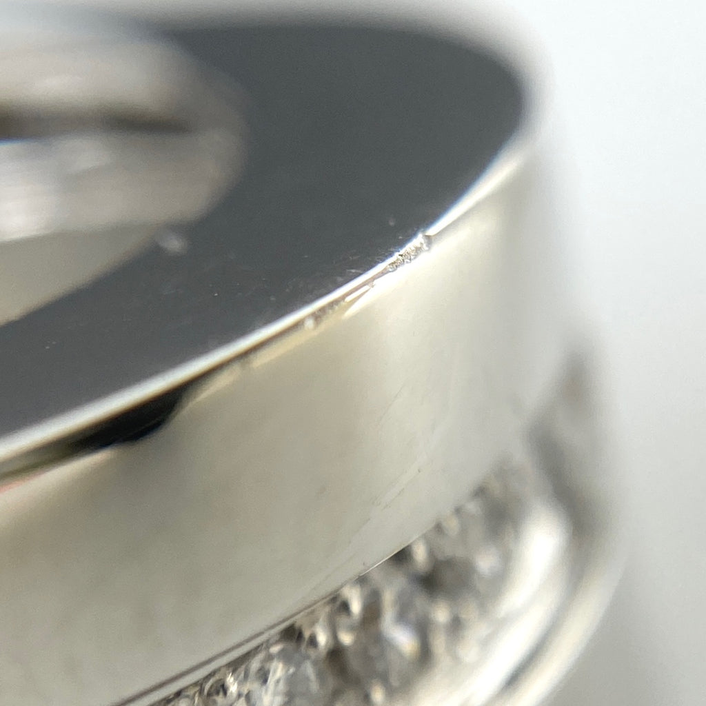 メレダイヤ デザインリング プラチナ 指輪 リング 15.5号 Pt900 K18 ダイヤモンド レディース 【中古】 
 ラッピング可