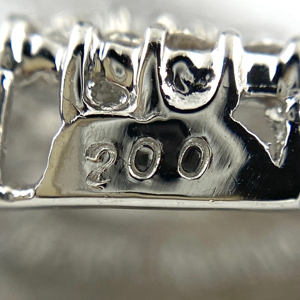 メレダイヤ デザインネックレス プラチナ ペンダント ネックレス Pt900 750 ダイヤモンド レディース 【中古】 
 ラッピング可