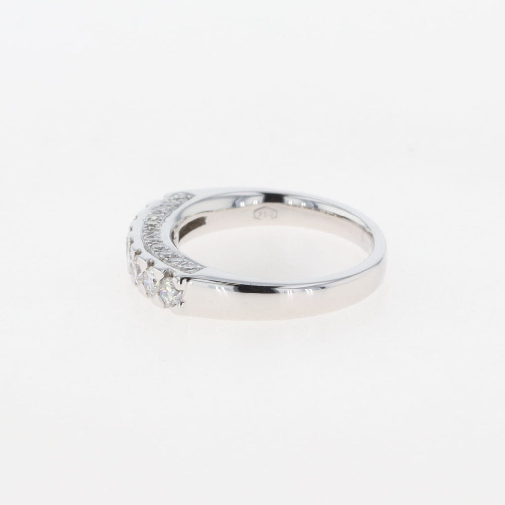メレダイヤ デザインリング 指輪 リング 5.5号 750 ダイヤモンド レディース 【中古】 
 ラッピング可