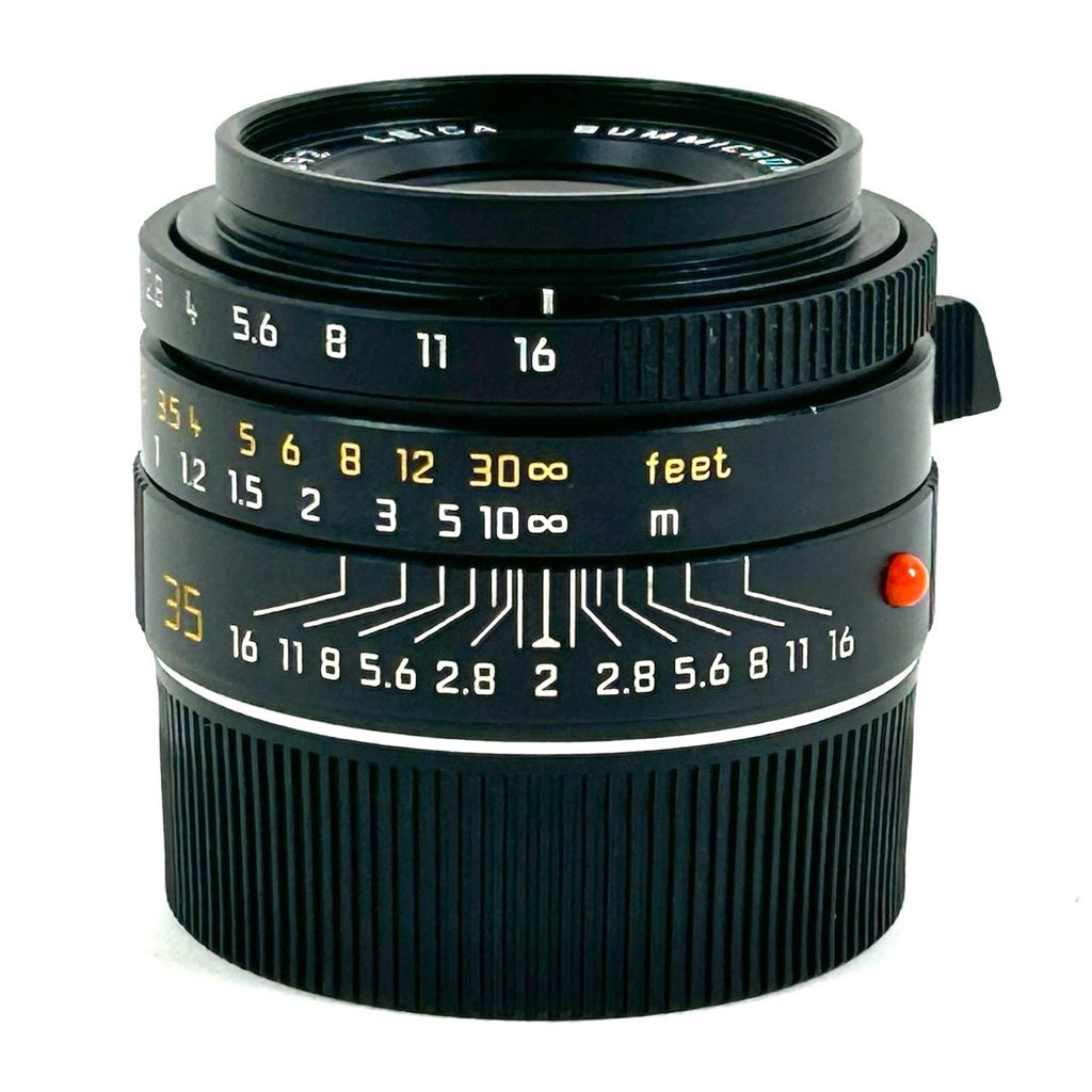 ライカ LEICA SUMMICRON-M 35mm F2 ズミクロン ASPH. ブラック レンジファインダーカメラ用レンズ 【中古】