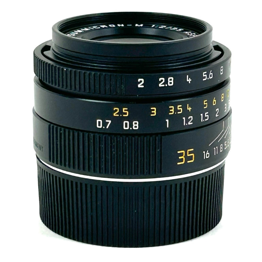 ライカ LEICA SUMMICRON-M 35mm F2 ズミクロン ASPH. ブラック レンジファインダーカメラ用レンズ 【中古】