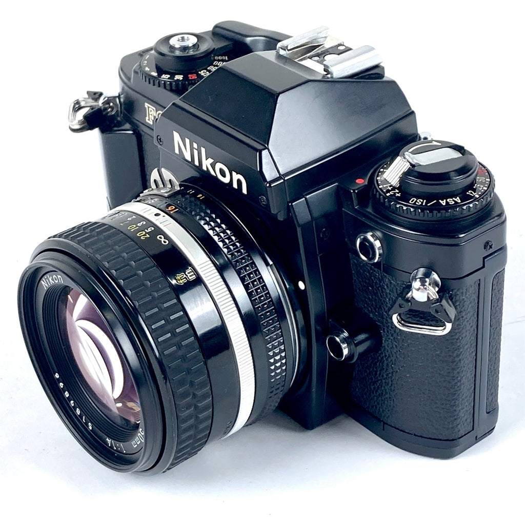 ニコン Nikon FG + Ai-S NIKKOR 50mm F1.4 フィルム マニュアルフォーカス 一眼レフカメラ 【中古】