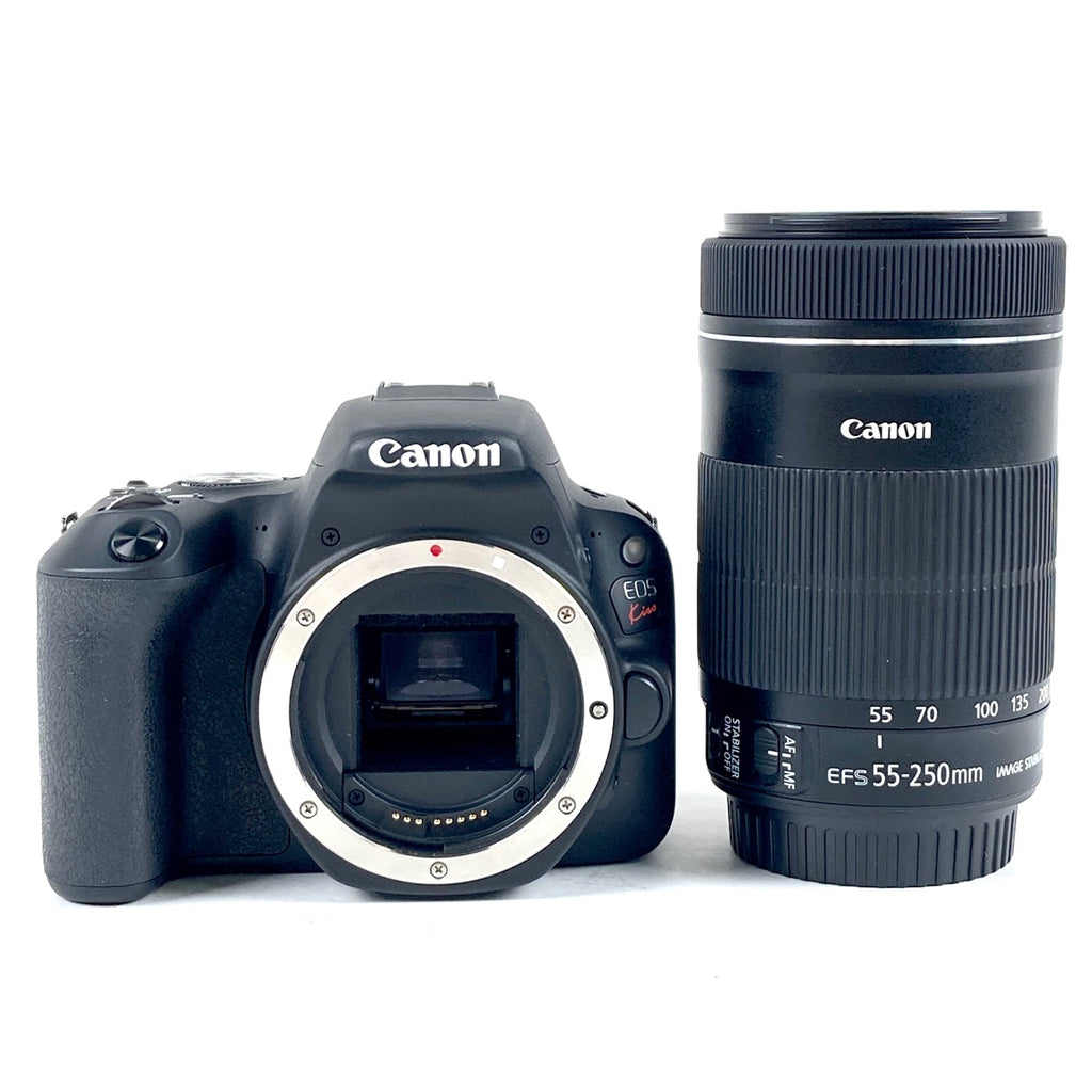 バイセル公式】キヤノン Canon EOS Kiss X9 ブラック ＋ EF-S 55-250mm F4-5.6 IS STM デジタル  一眼レフカメラ 【中古】 - バイセルブランシェ