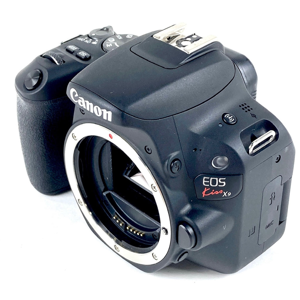 キヤノン Canon EOS Kiss X9 ブラック ＋ EF-S 55-250mm F4-5.6 IS STM デジタル 一眼レフカメラ 【中古】