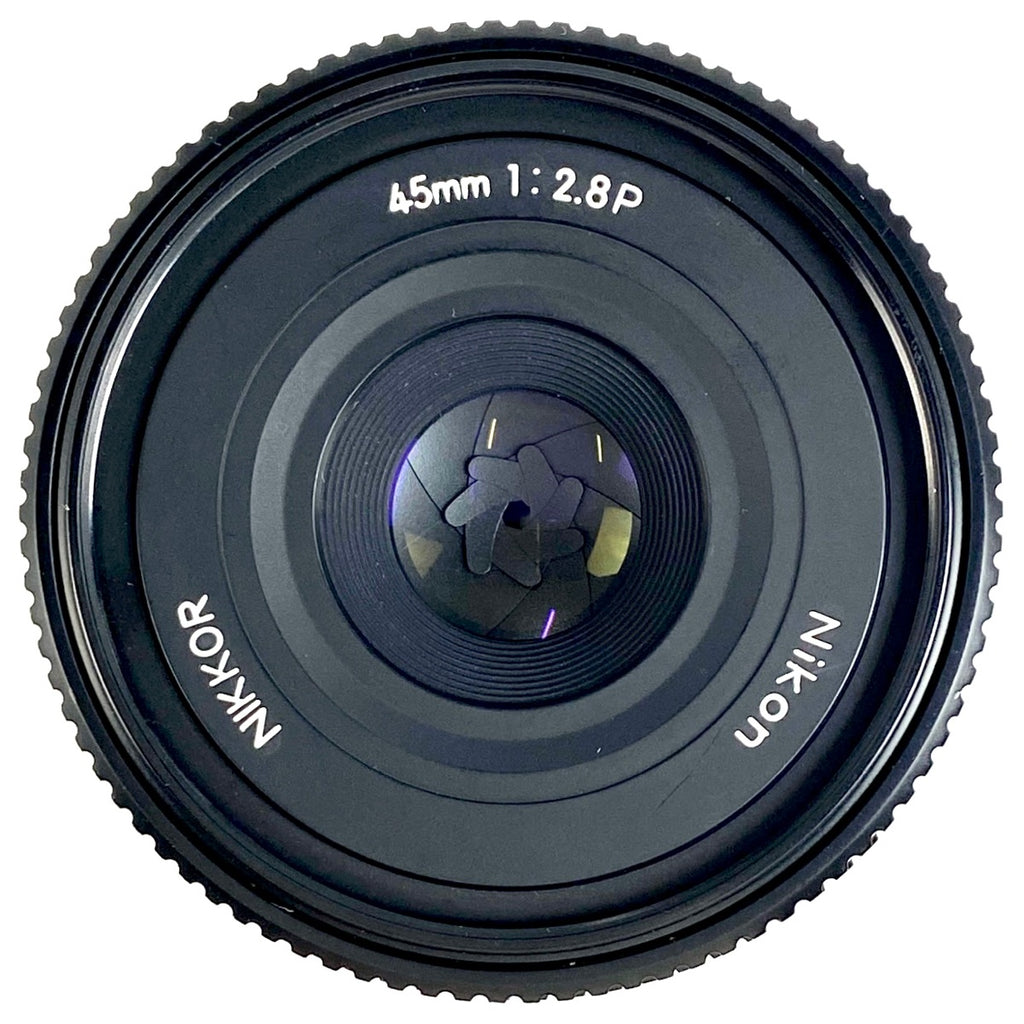 ニコン Nikon Ai NIKKOR 45mm F2.8P ブラック 一眼カメラ用レンズ（マニュアルフォーカス） 【中古】