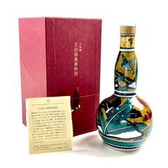 【東京都内限定お届け】サントリー SUNTORY 響 21年 九谷焼 吉田屋風春秋図 陶器 600ml 国産ウイスキー 【古酒】