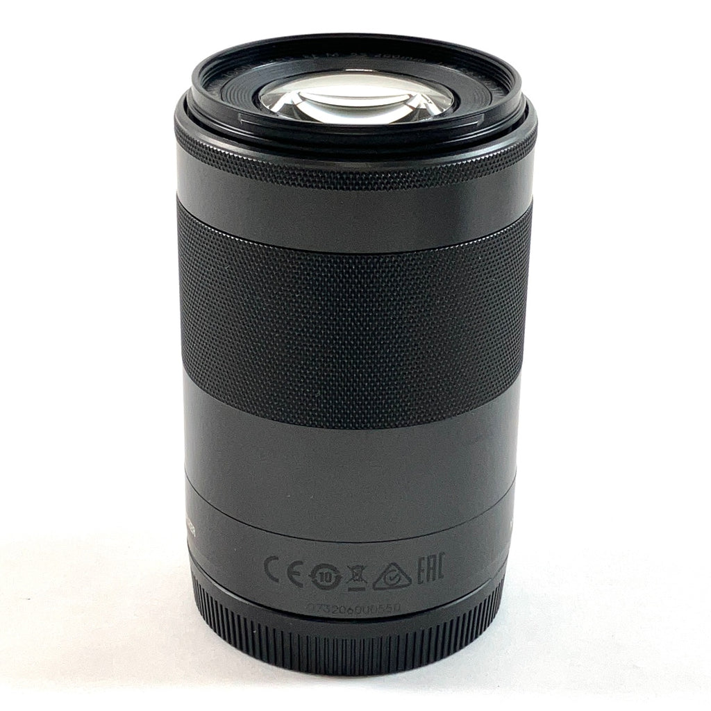 キヤノン Canon EF-M 55-200mm F4.5-6.3 IS STM ブラック 一眼カメラ用レンズ（オートフォーカス） 【中古】