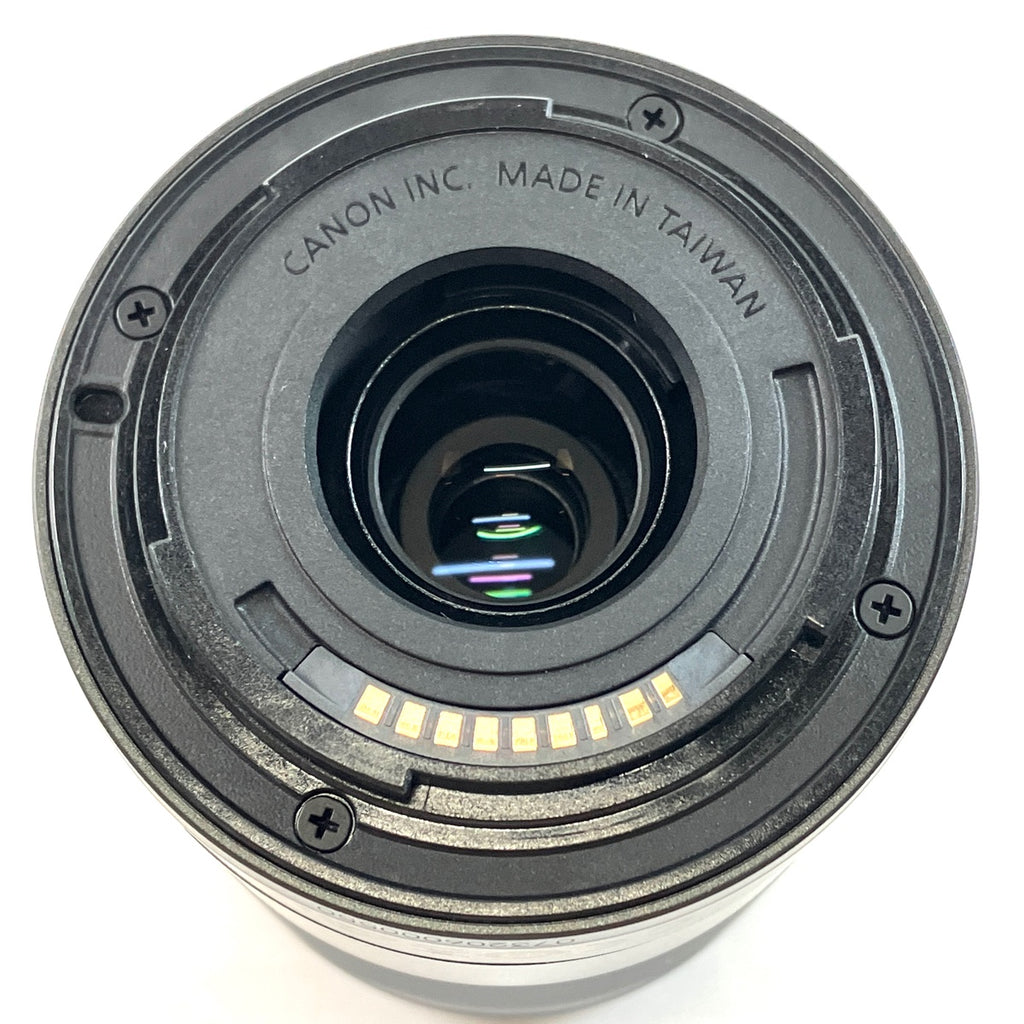 キヤノン Canon EF-M 55-200mm F4.5-6.3 IS STM ブラック 一眼カメラ用レンズ（オートフォーカス） 【中古】