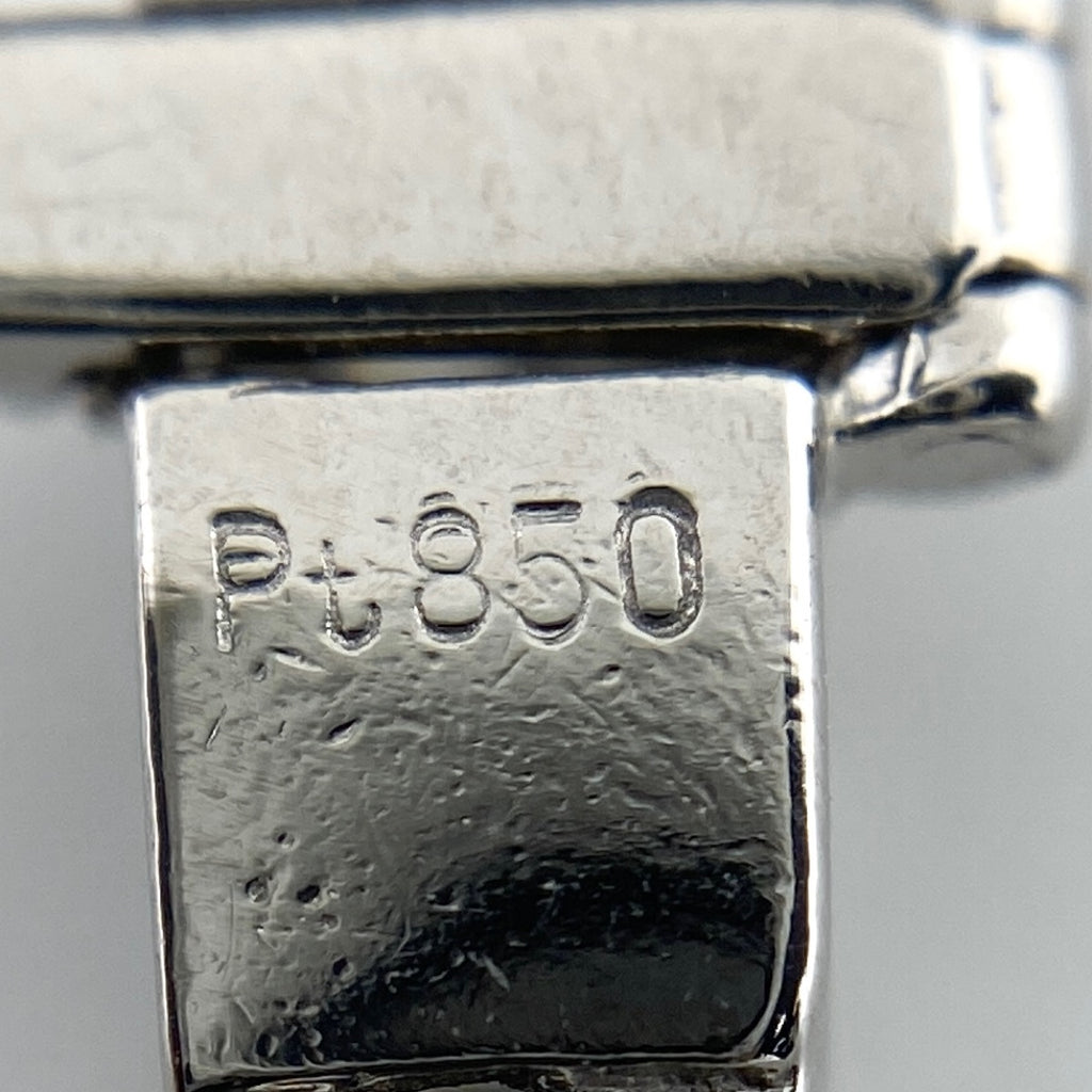メレダイヤ デザインブレスレット プラチナ 腕輪 ブレスレット Pt850 ダイヤモンド レディース 【中古】 
 ラッピング可