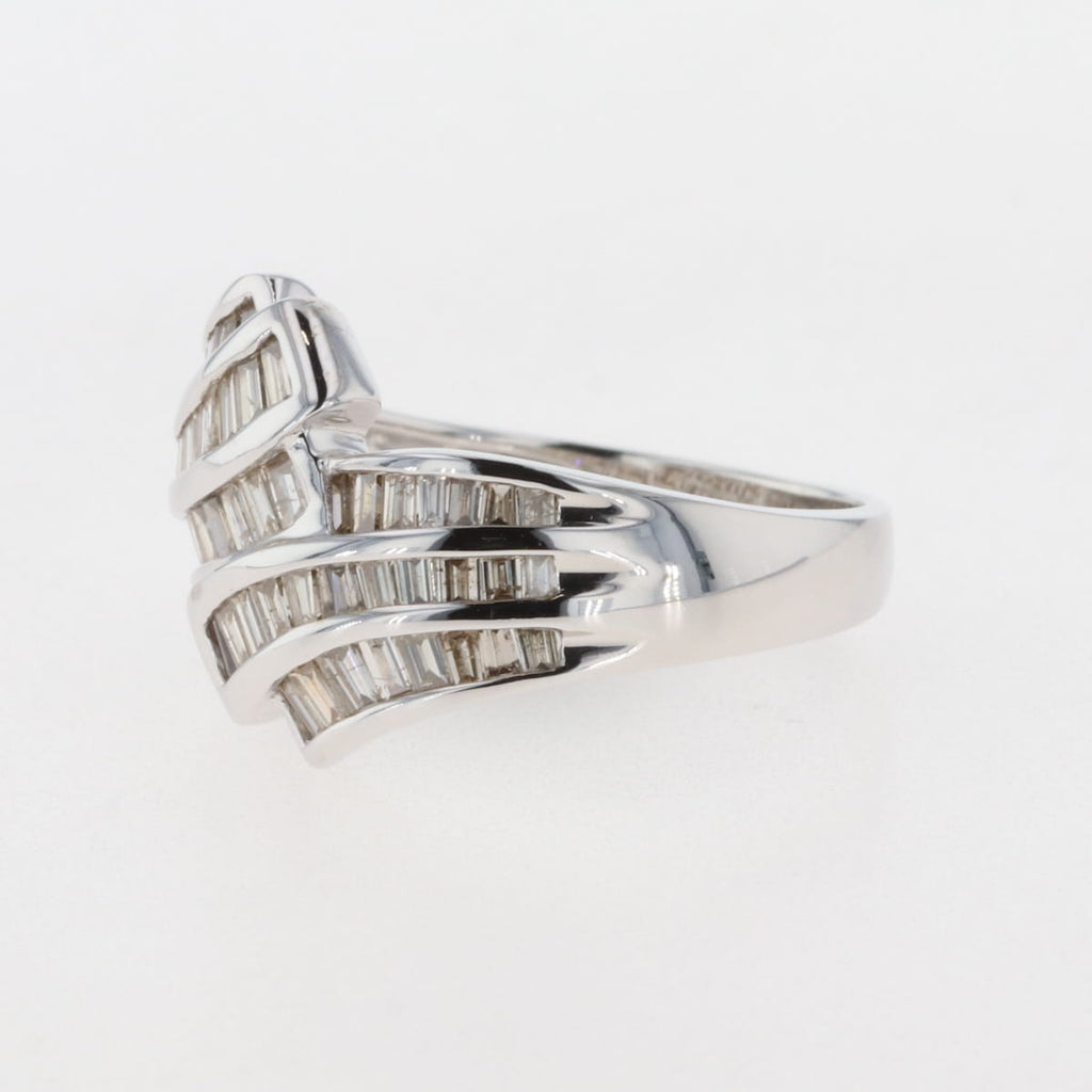 メレダイヤ デザインリング 指輪 リング 13.5号 750 ダイヤモンド レディース 【中古】 
 ラッピング可