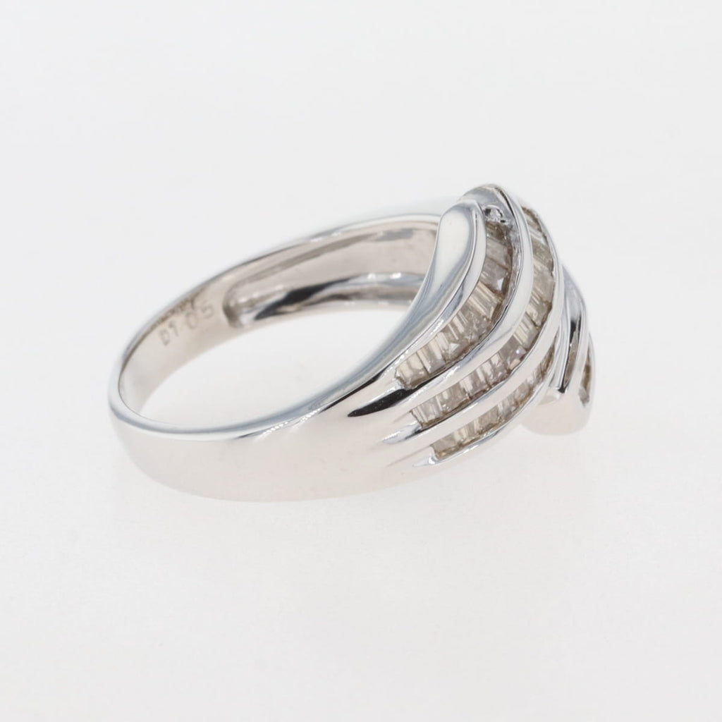 メレダイヤ デザインリング 指輪 リング 13.5号 750 ダイヤモンド レディース 【中古】 
 ラッピング可