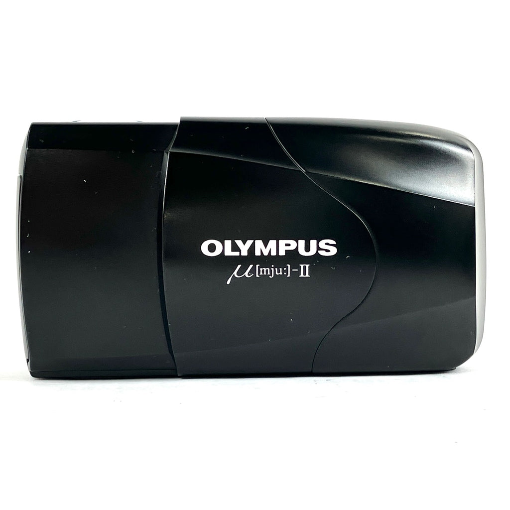 オリンパス OLYMPUS μ II ミュー2 ブラック フィルム コンパクトカメラ 【中古】cambb