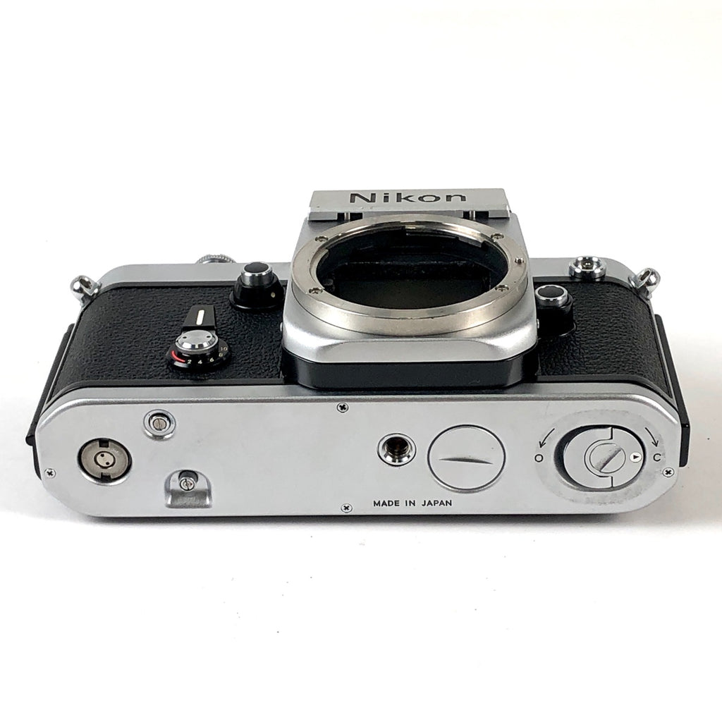 ニコン Nikon F2 アイレベル シルバー ボディ フィルム マニュアルフォーカス 一眼レフカメラ 【中古】cambb