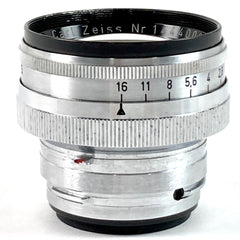 【在庫一掃】 カール・ツァイス Carl Zeiss Sonnar 50mm F1.5 (旧コンタックスC) レンジファインダーカメラ用レンズ 【中古】cambb