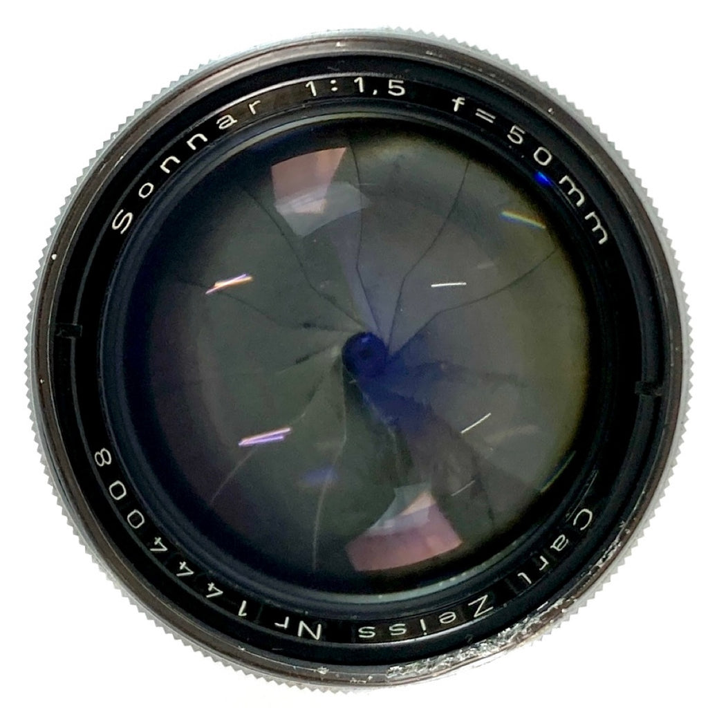 【在庫一掃】 カール・ツァイス Carl Zeiss Sonnar 50mm F1.5 (旧コンタックスC) レンジファインダーカメラ用レンズ 【中古】cambb
