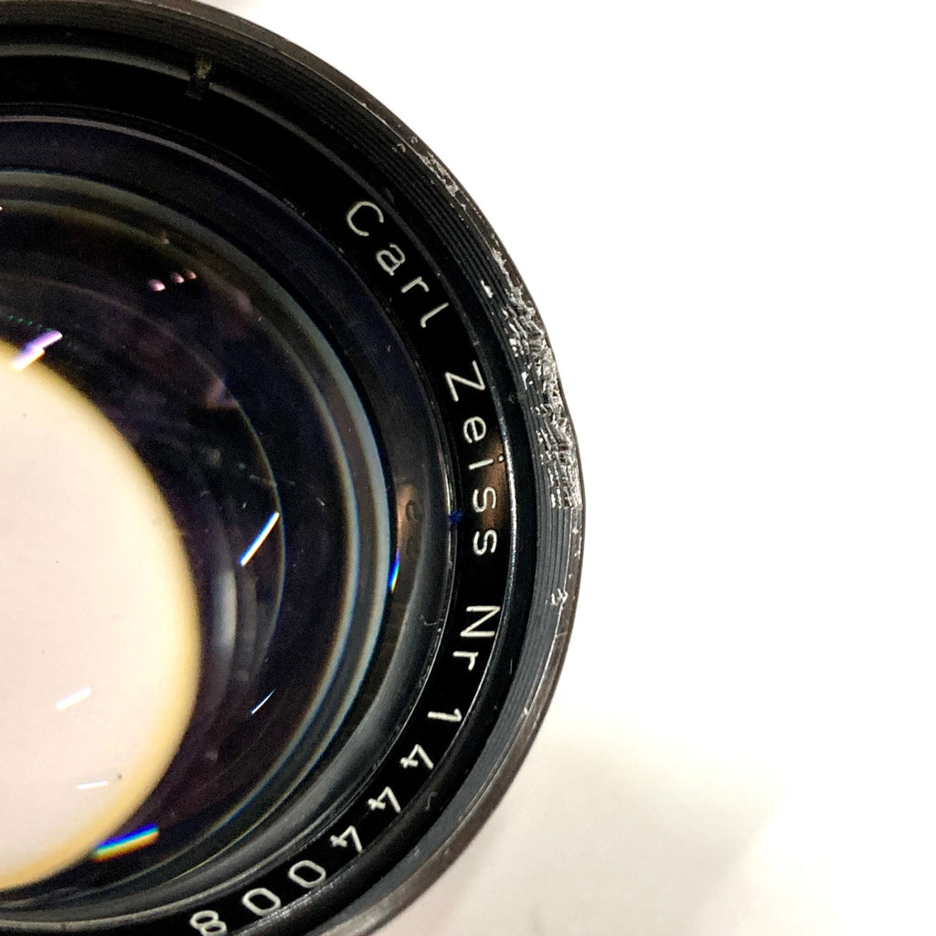 【在庫一掃】 カール・ツァイス Carl Zeiss Sonnar 50mm F1.5 (旧コンタックスC) レンジファインダーカメラ用レンズ 【中古】cambb