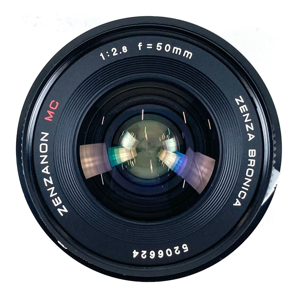 ゼンザブロニカ Zenza Bronica ZENZANON MC 50mm F2.8 S,EC用 中判カメラ用レンズ 【中古】cambb