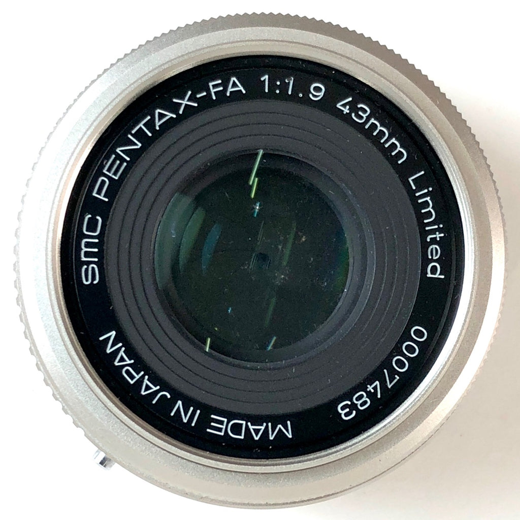 【在庫一掃】 ペンタックス PENTAX SMC PENTAX-FA 43mm F1.9 Limited シルバー 一眼カメラ用レンズ（オートフォーカス） 【中古】cambb
