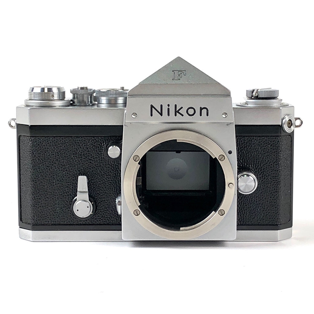 【在庫一掃】 ニコン Nikon F アイレベル シルバー ボディ ［ジャンク品］ フィルム マニュアルフォーカス 一眼レフカメラ 【中古】cambb
