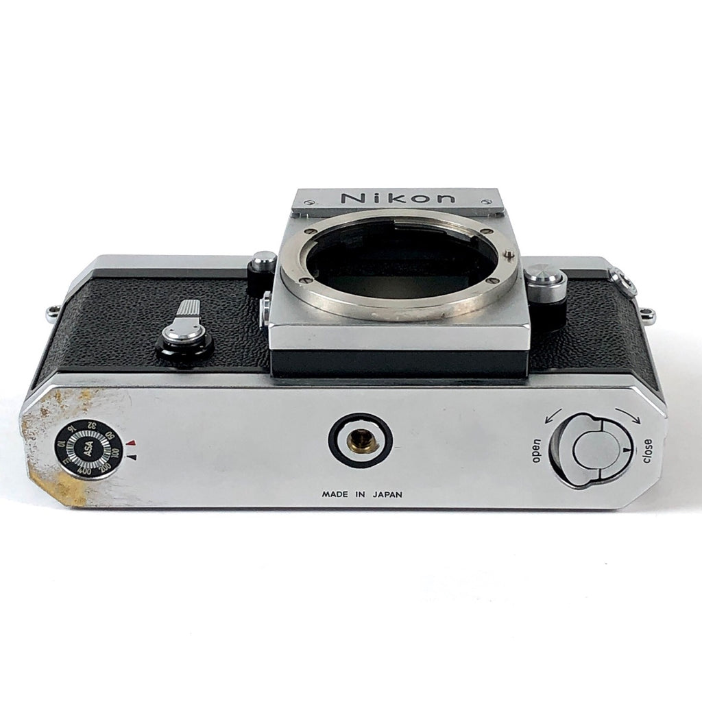 【在庫一掃】 ニコン Nikon F アイレベル シルバー ボディ ［ジャンク品］ フィルム マニュアルフォーカス 一眼レフカメラ 【中古】cambb