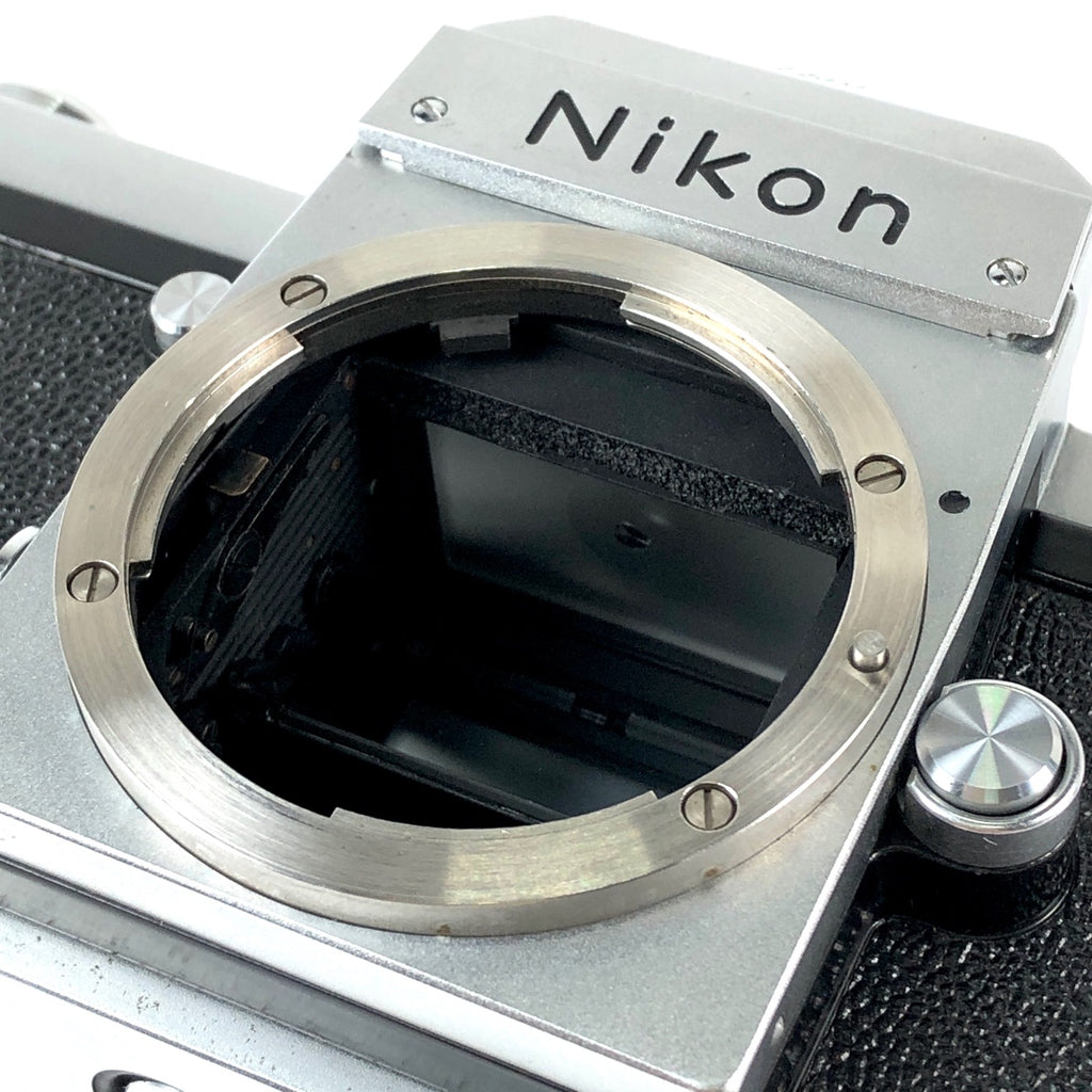 【在庫一掃】 ニコン Nikon F アイレベル シルバー ボディ ［ジャンク品］ フィルム マニュアルフォーカス 一眼レフカメラ 【中古】cambb