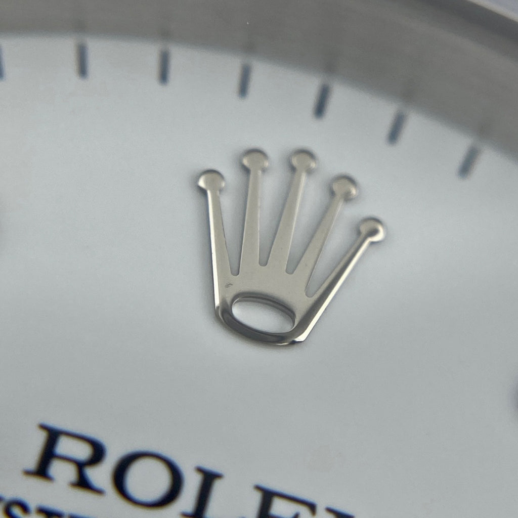 ロレックス オイスターパーペチュアル デイト 15200 腕時計 SS 自動巻き ホワイト ボーイズ 【中古】 
 ラッピング可
