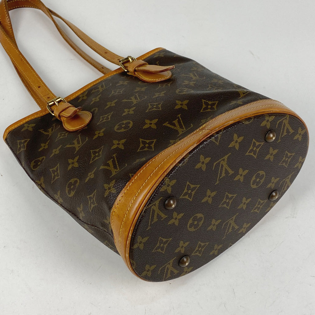 LOUIS VUITTON ルイヴィトン モノグラム プチ・バケットPM M42238 ...