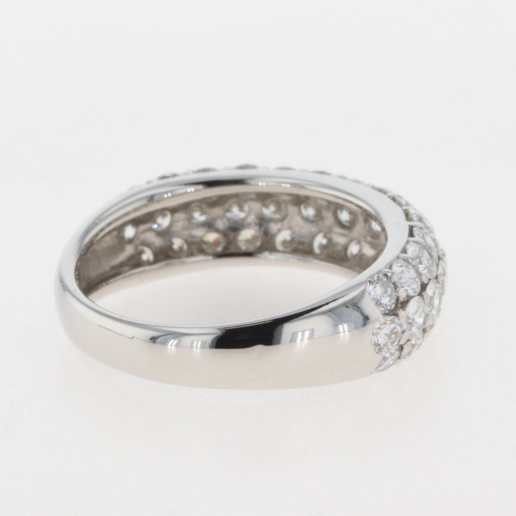 メレダイヤ デザインリング プラチナ 指輪 リング 11.5号 Pt950 ダイヤモンド レディース 【中古】 
 ラッピング可