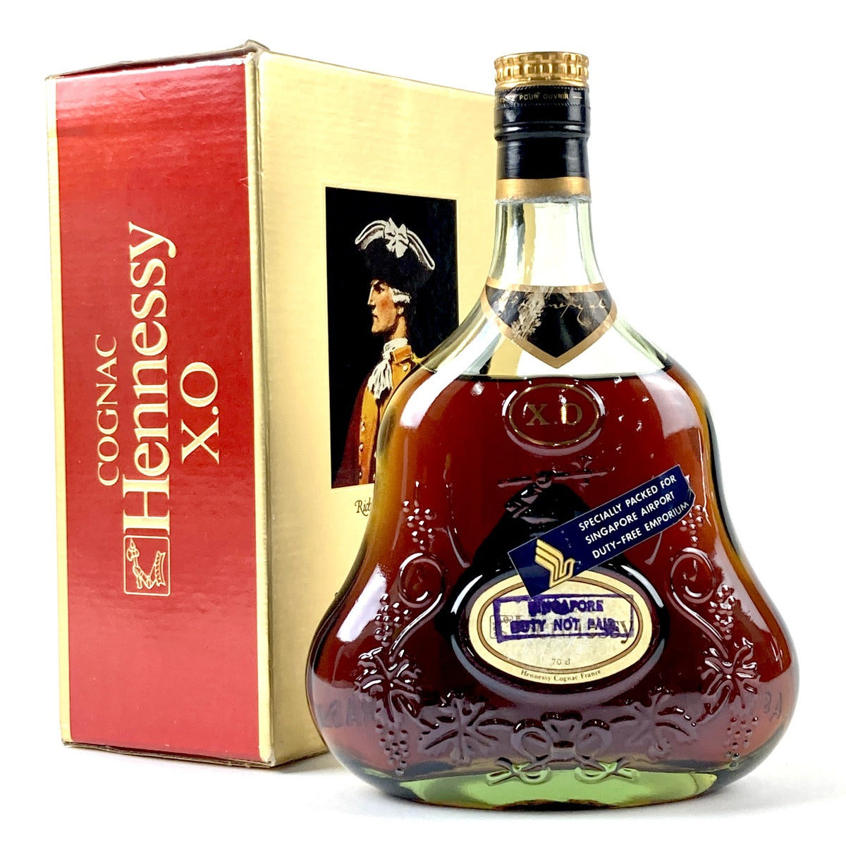 古酒⁉️COGNAC  Hennessy X.O 金キャプブランデー