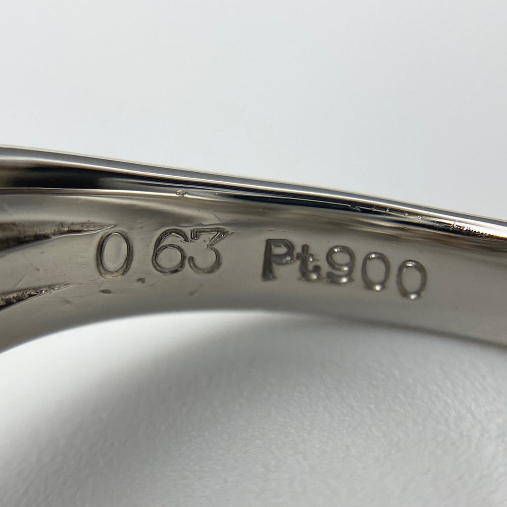 ルビー デザインリング プラチナ 指輪 リング 11.5号 Pt900 ルビー ダイヤモンド レディース 【中古】 
 ラッピング可
