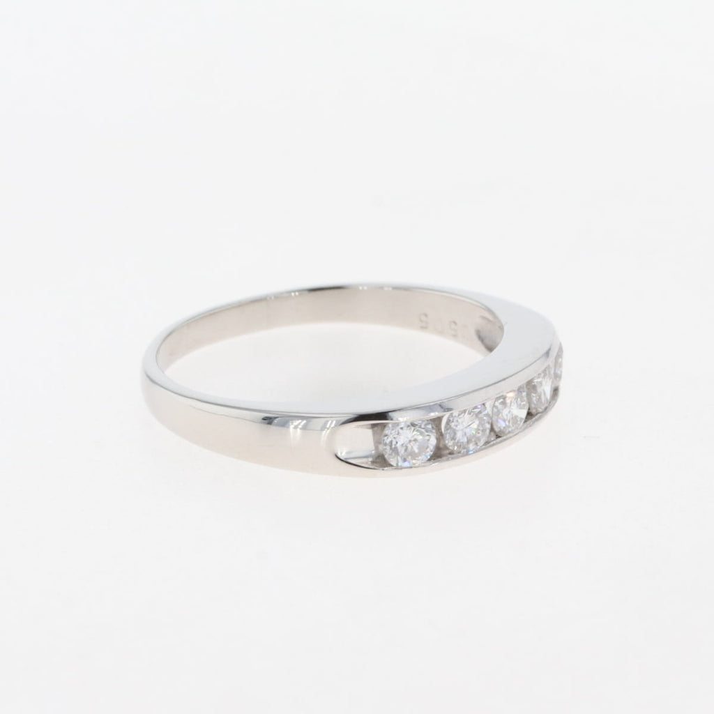 メレダイヤ デザインリング プラチナ 指輪 リング 17.5号 Pt900 ダイヤモンド レディース 【中古】 
 ラッピング可
