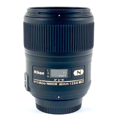 ニコン Nikon AF-S Micro NIKKOR 60mm F2.8 G ED 一眼カメラ用レンズ（オートフォーカス） 【中古】