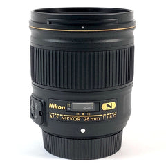 ニコン Nikon AF-S NIKKOR 28mm F1.8G 一眼カメラ用レンズ（オートフォーカス） 【中古】