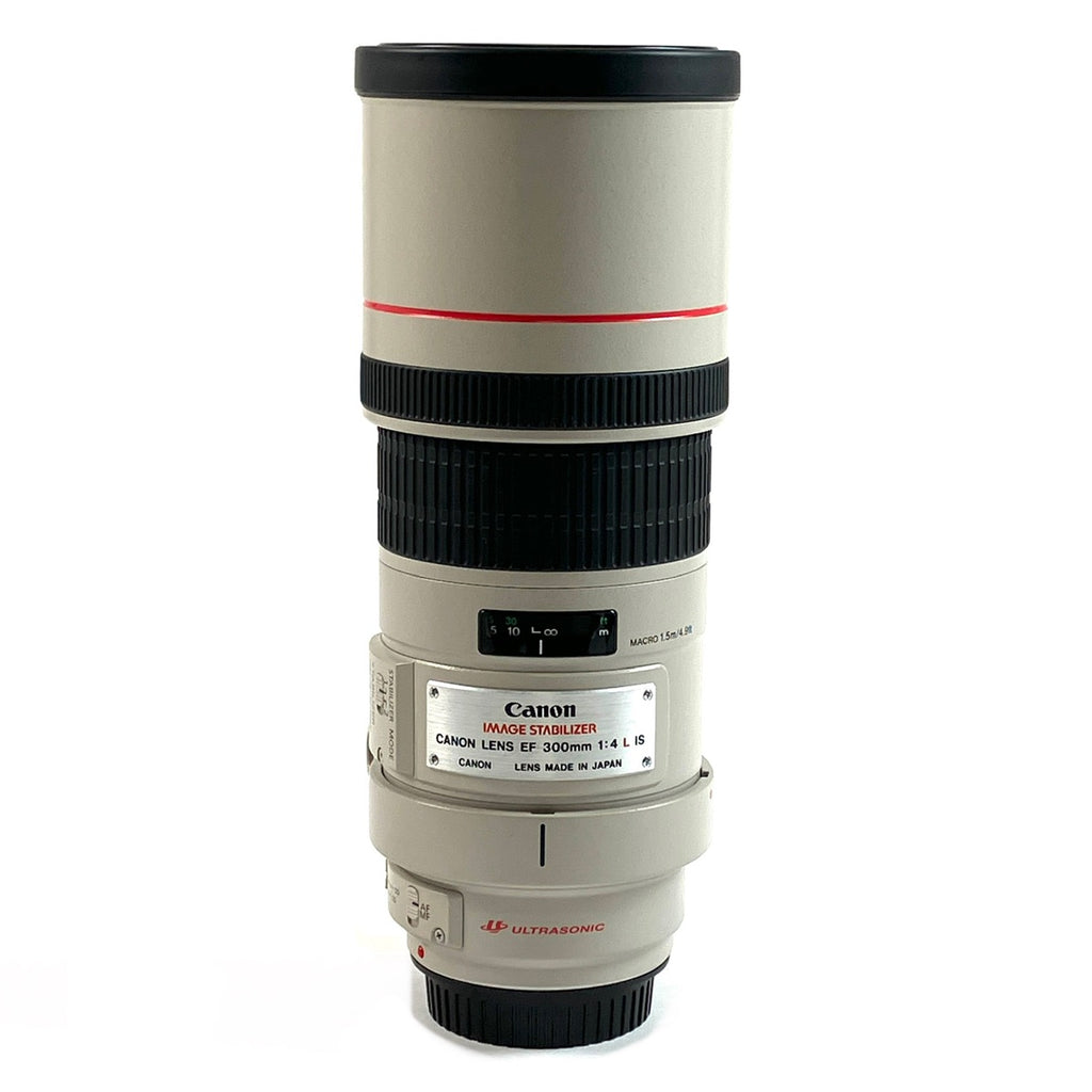 キヤノン Canon EF 300mm F4L IS USM 一眼カメラ用レンズ（オートフォーカス） 【中古】