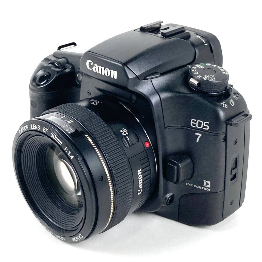 キヤノン Canon EOS 7 + EF 50mm F1.4 USM フィルム オートフォーカス 一眼レフカメラ 【中古】