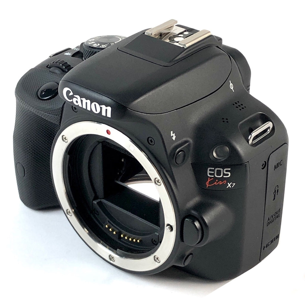 キヤノン Canon EOS Kiss X7 EF-S 18-55 IS STM レンズキット デジタル 一眼レフカメラ 【中古】