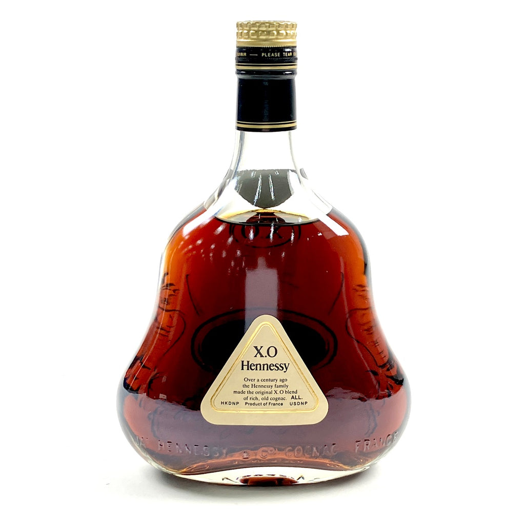 ヘネシー Hennessy XO 金キャップ クリアボトル 700ml ブランデー コニャック 【古酒】