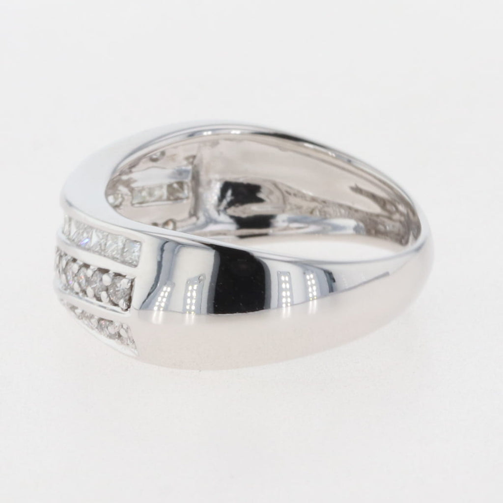 メレダイヤ デザインリング 指輪 リング 11.5号 K18 ダイヤモンド レディース 【中古】 
 ラッピング可